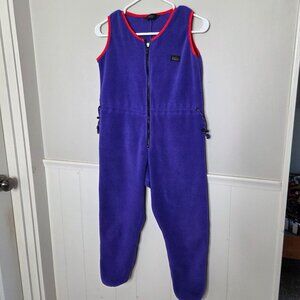 VINTGE REI Purple Fleece Zip Snow Suit Baselayer